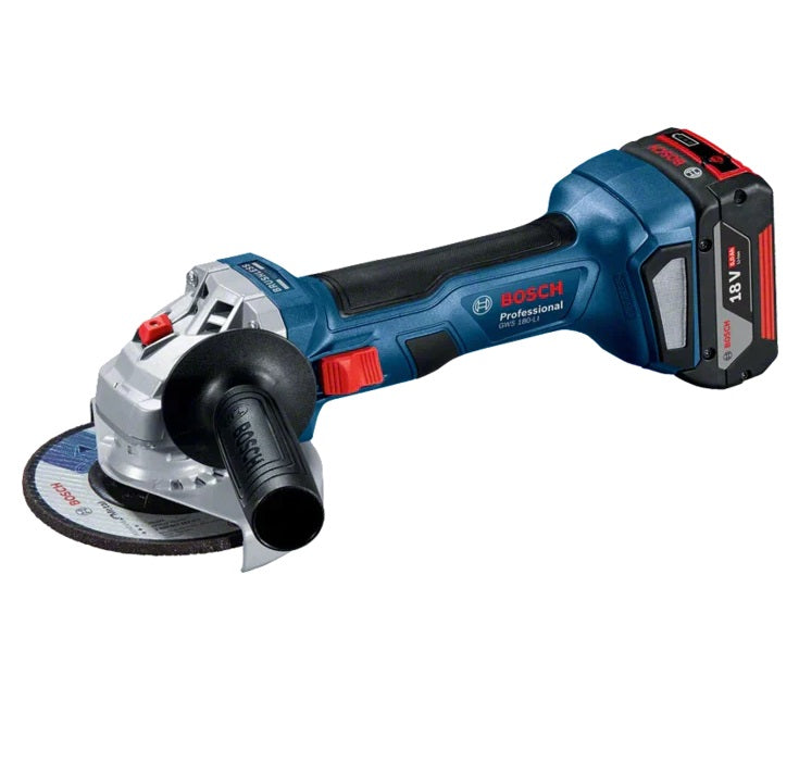 BOSCH ANGLE GRINDER CORDLESS GWS180-LI 0601 9H9 021