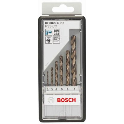 BOSCH DRILL BIT COBALT SET 6PCS 2607019924