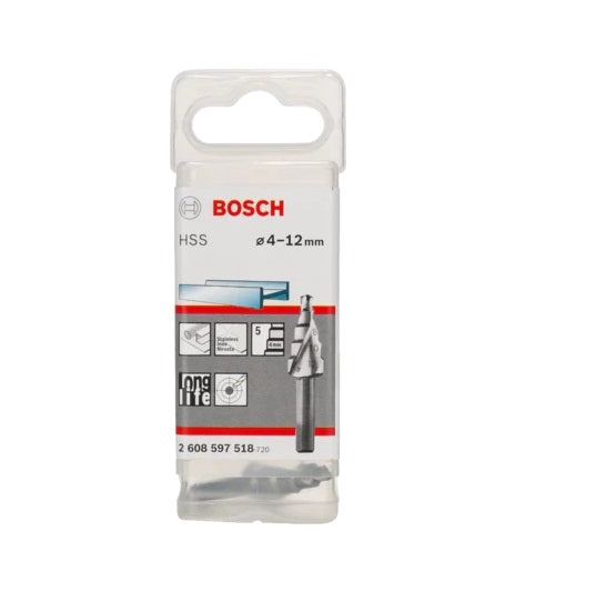 BOSCH STEP DRILL BITS COUNTER SINK FORMED 2608597518