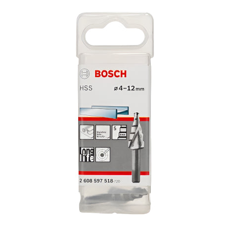 BOSCH STEP DRILL BITS COUNTER SINK FORMED 2608597518