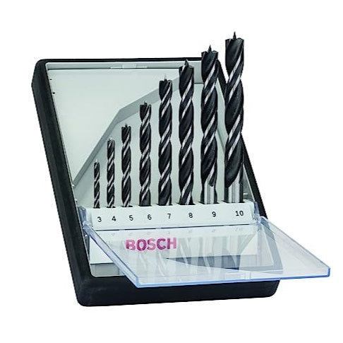 BOSCH DRILL BIT SET ROBUSTLINE BRAD POINT 8PCS 2607010533