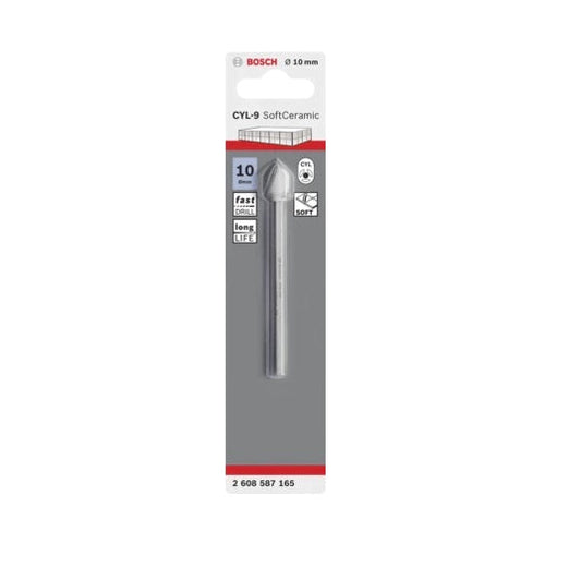 BOSCH TILE DRILL BIT CYL-9 CERAMIC 10X90MM 2608587165