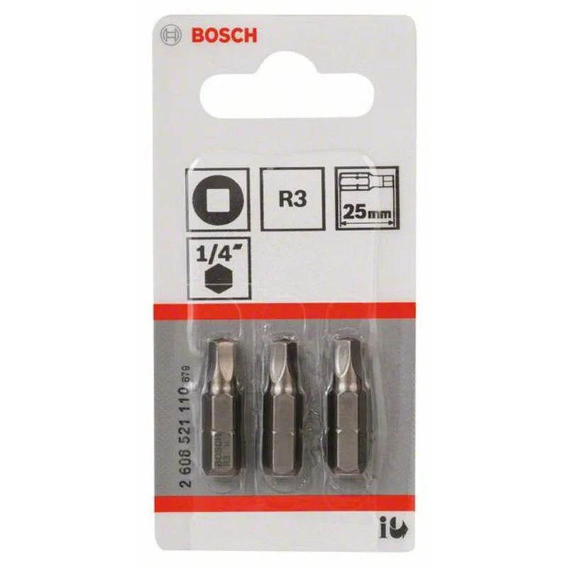 BOSCH SCREWDRIVER BIT EXTRA HARD R3.25MM 2608521110