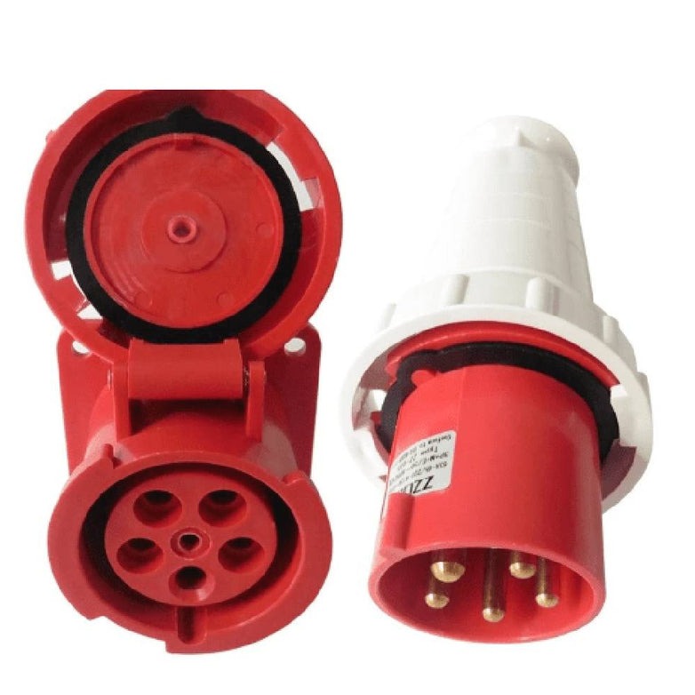 ANDELI INDUSTRIAL SOCKET + PLUG MOBILE 63A/5PINS