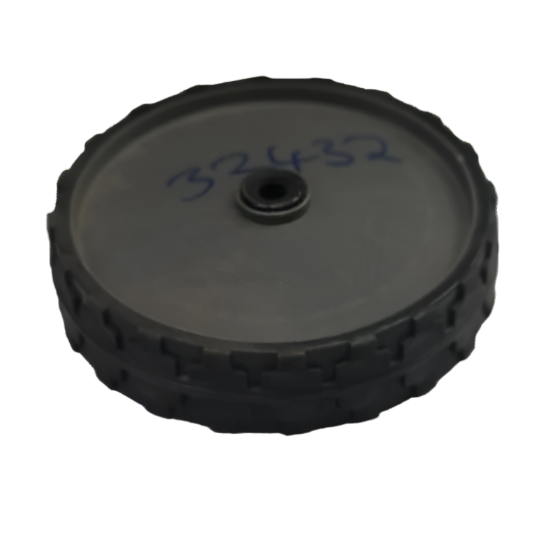 TANDEM LAWNMOWER WHEEL WITH BEARING NYLON BUSHES GREY 8" 8700-580185