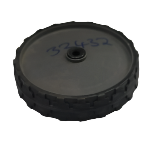 TANDEM LAWNMOWER WHEEL WITH BEARING NYLON BUSHES GREY 8" 8700-580185
