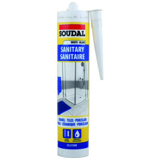 SPRAYMATE SANITARY SILICONE WHITE 270ML 123565