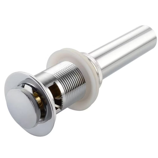 OTOL BASIN WASTE WITH WATER FLOW WITH STAINLESS STEEL PIPE CHROME 40MM G1 1/2 OT412056