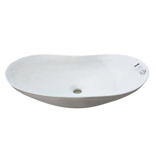 EEZEE SINK WHITE 60X36.5X15CM CUL-210-W