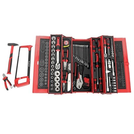 TORKCRAFT TOOL BOX TRADESMAN CANTILLEVER 88PCS TCTB088