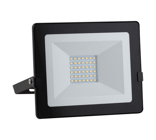 EUROLUX LED FLOODLIGHT BLACK NO SENSOR 30W FS301BP