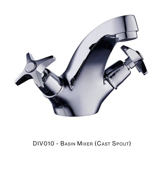 H&C BASIN MIXER DIVO CAST SPOUT DIV010