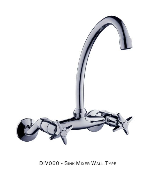 H&C SINK MIXER DIVO WALL TYPE  DIV060