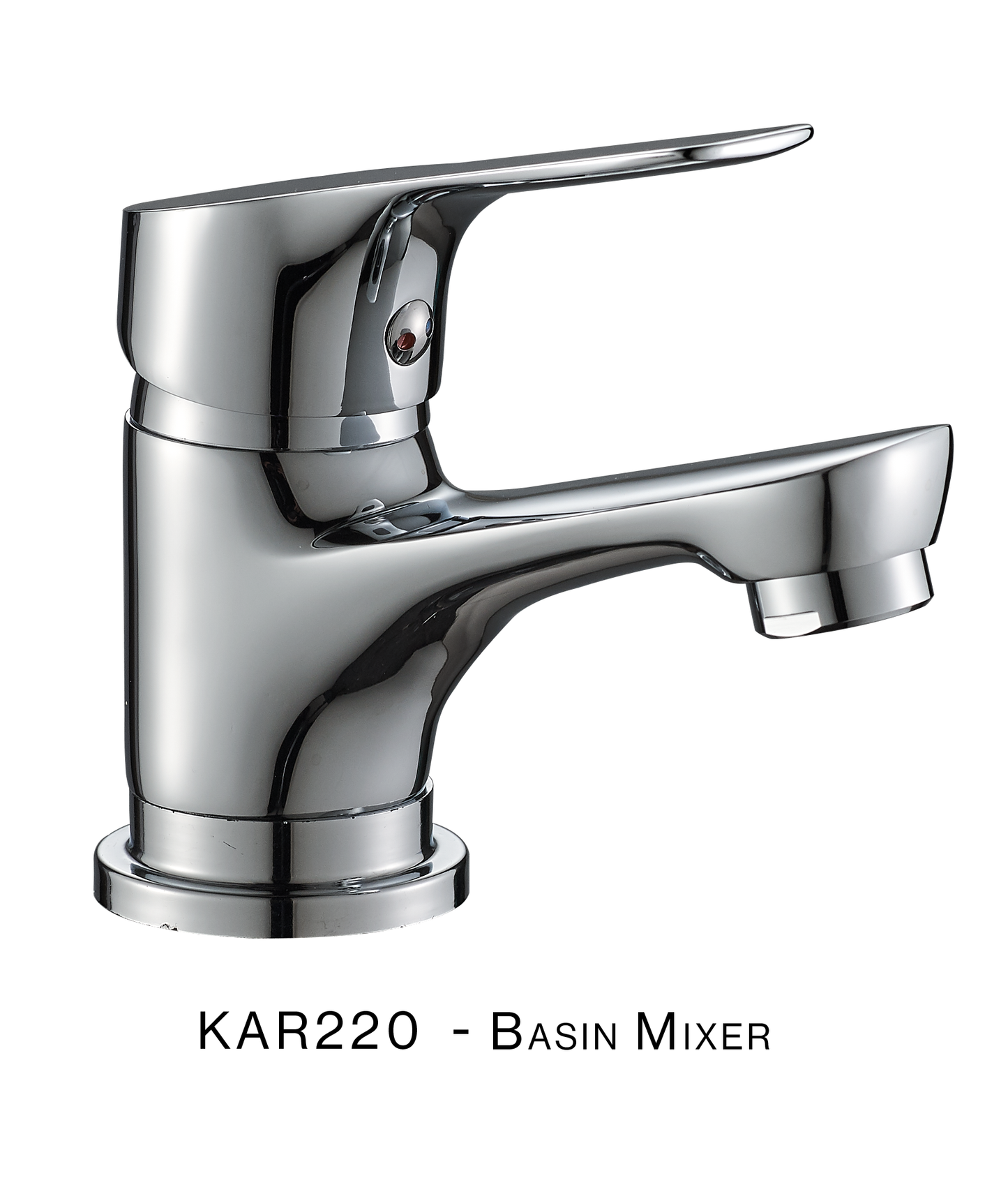 H&C BASIN MIXER KARIBA SINGLE LEVER KAR220