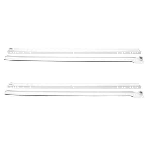 ROCO DRAWER RUNNER WHITE 0.9MM-450MM ALDRUN450MMWH