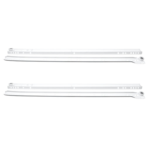 ROCO DRAWER RUNNER WHITE 0.9MM-450MM ALDRUN450MMWH