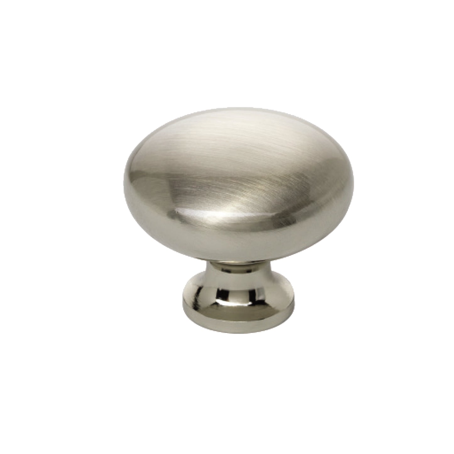 ROCO KNOB SMALL BASE SATIN CHROME 32MM RTS20006SC