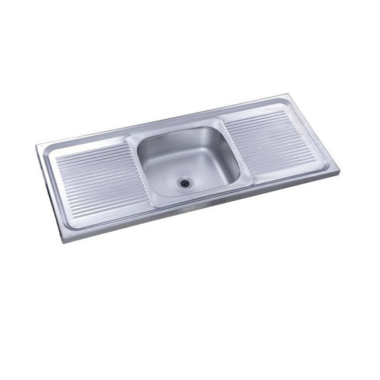 OTOL KITCHEN SINK STAINLESS STEEL MATERIAL SS304 1500X500 OT811007