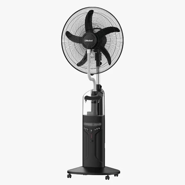 NOBEL FAN STAND MIST RECHARGABLE BLACK 18" NF888MRC