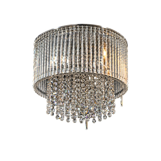 RADIANT CEILING LIGHT CHIMES CRYSTAL CHROME 40W RC162