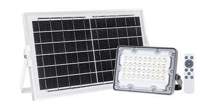 ACDC LED FLOODLIGHT 6W SOLAR 20W PV PAN 3,2V/5AH BATTERY&REMOTE TK-03-20W