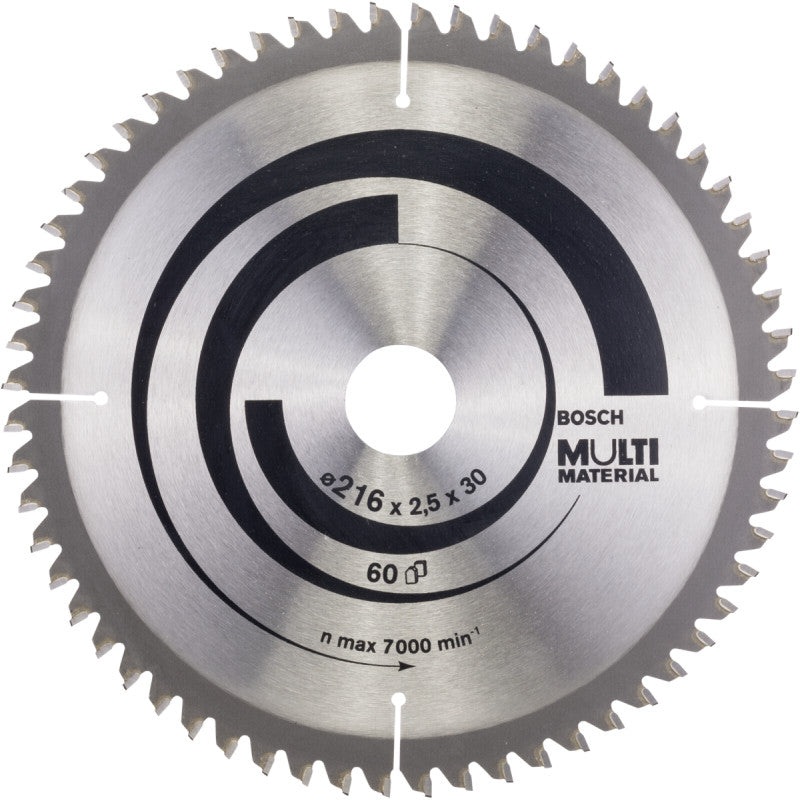 BOSCH CIRCULAR SAW BLADE MM MU B 216X30-60 2608640446