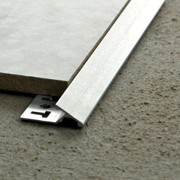 KIRK TILE-IN RAMP NATURAL ALUMINIUM 12MM ATIR120,N