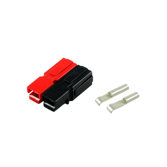 MAGNETO CRIMP CONNECTOR BLACK &  RED 1 POLE 30A/600A PP30-ECN