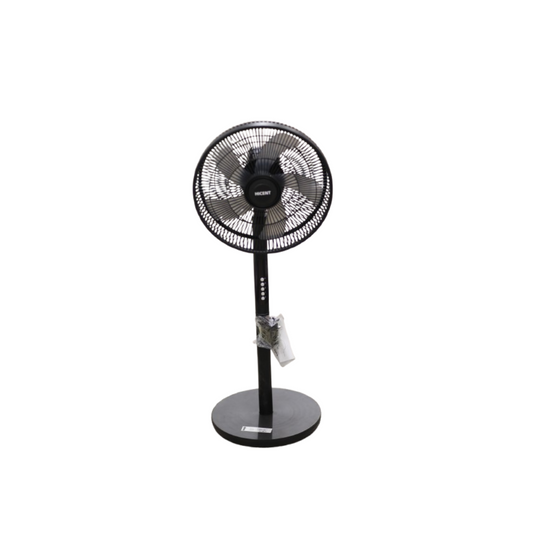 HICENT SOLAR STAND FAN WITH PANEL BLACK 15W 9V 3GEAR FS-328