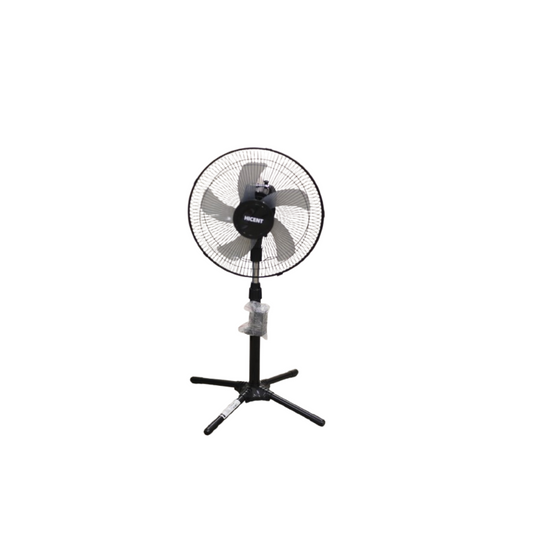 HICENT SOLAR STAND FAN WITH PANEL BLACK 15W 9V 3GEAR FS-268