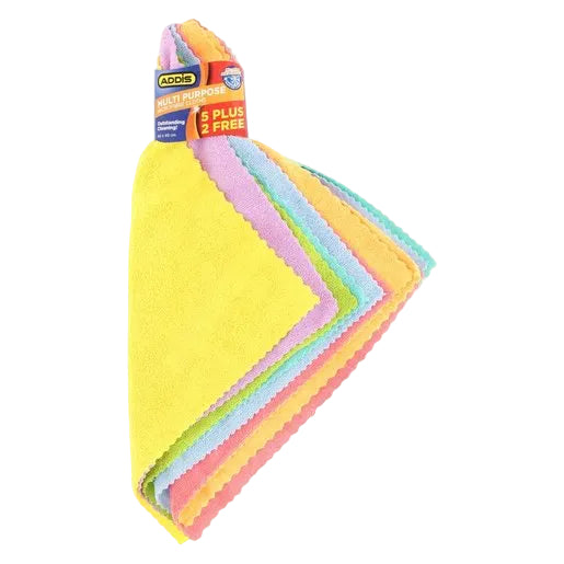 ADDIS FIBER CLOTH MULTPURPOSE 7PCS TERRY 40*40 90716