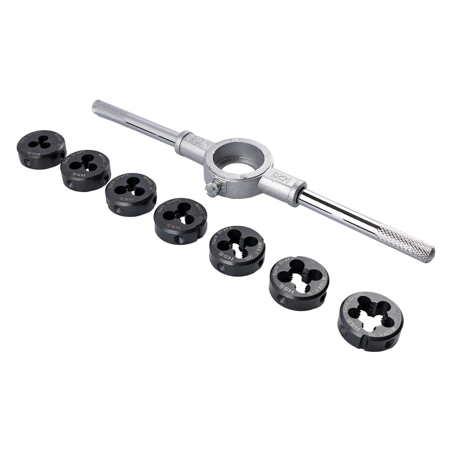 TORKCRAFT DIE HSS M3-M12 AND DIE HOLDER NR SET008-2