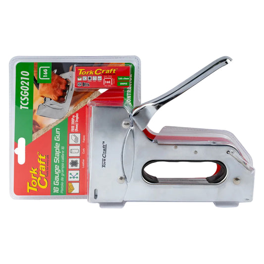 TORKCRAFT STAPLE GUN HEAVY DUTY 16 GAUGE 8-12MMT50 TCSG0210