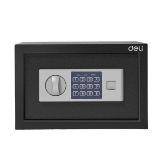 DELI DIGITAL SAFE BLACK 37.5X26.5X27.5 CM - T520
