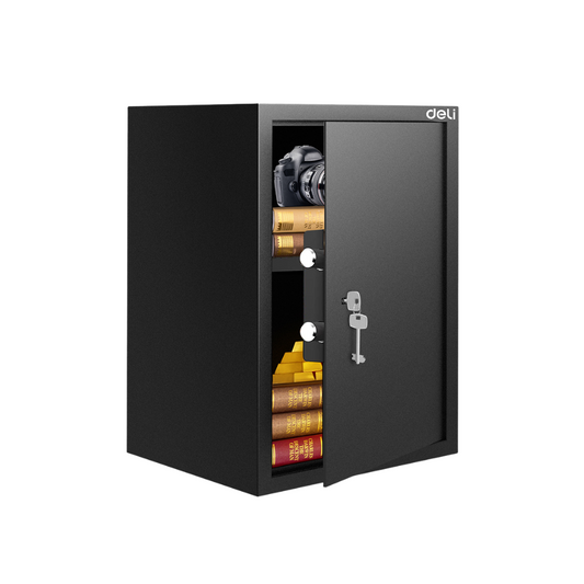 DELI DIGITAL SAFE BLACK 50X35X31 CM - T564 6941798454726