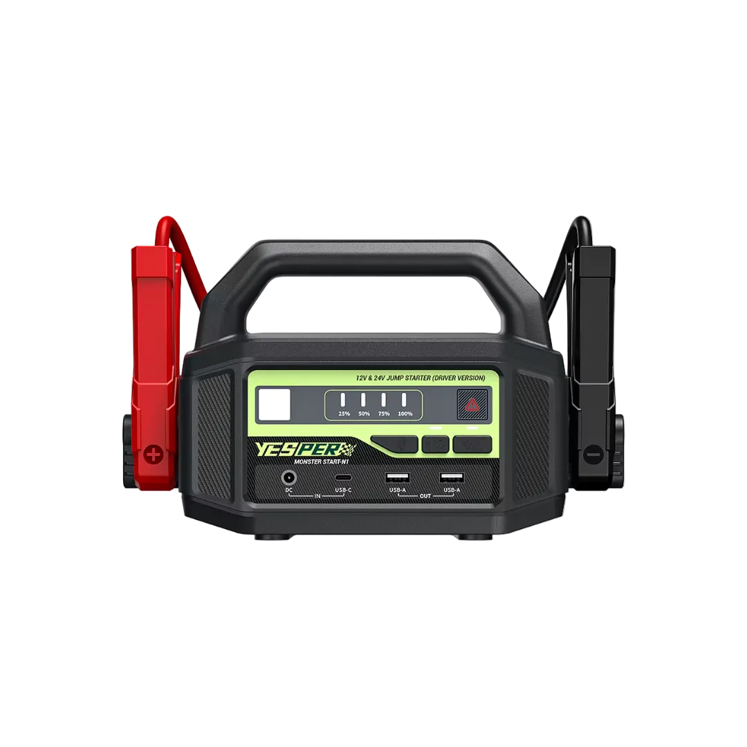 YESPER JUMP STARTER MONSTER START N1 2500A 12&24V 270*189*159.7MM