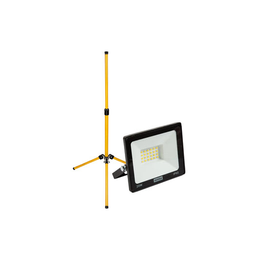 EUROLUX LED PORTABLE FLOODLIGHT 20W & TRIPOD STAND FS3LED