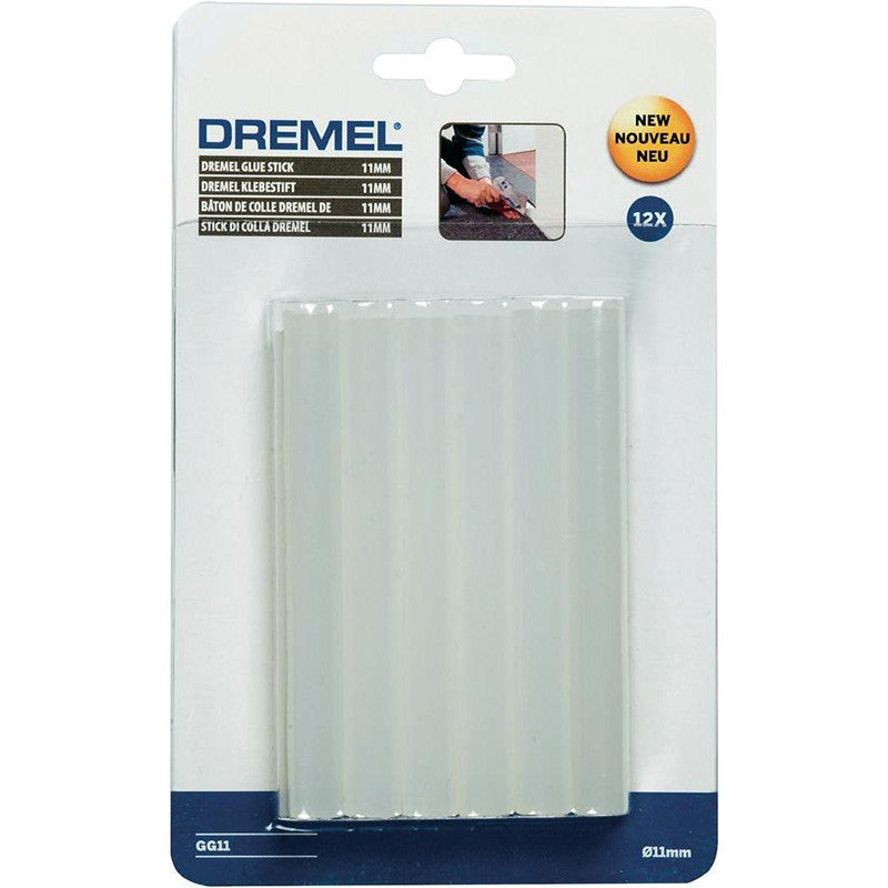 DREMEL HIGH TEMPERATURE GLUE STICK GG11 12PCS 11MM 2615GG11JA