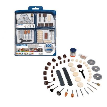 DREMEL MULTIPURPOSE ACCESSORY SET 100PCS 2615S723JA