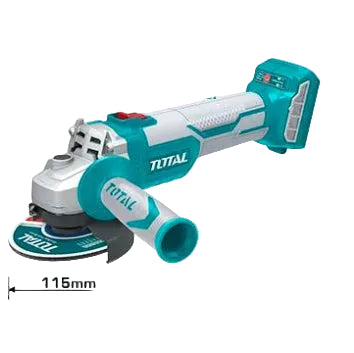 TOTAL ANGLE GRINDER CORDLESS 115MM 20V TAGLI261522