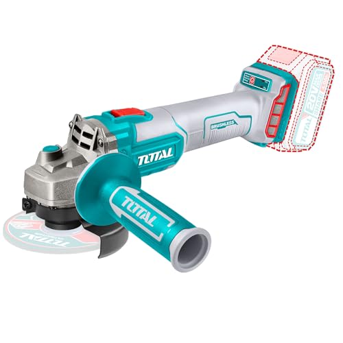 TOTAL CORDLESS ANGLE GRINDER 115MM 1200W 20V TAGLI212025