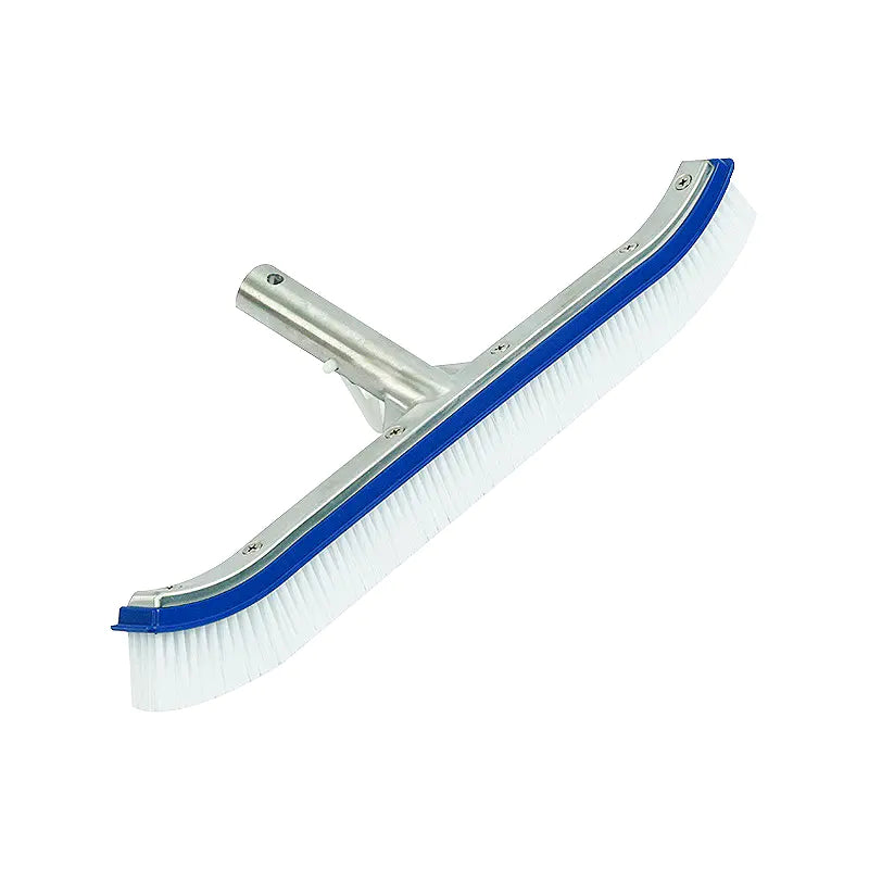 PIKES WALL BRUSH  PLASTIC BRUSH WITH ALUMINIUM HANDLE WHITE & BLUE 18''/45CM PB11