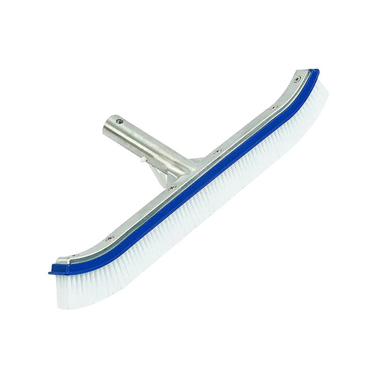 PIKES WALL BRUSH  PLASTIC BRUSH WITH ALUMINIUM HANDLE WHITE & BLUE 18''/45CM PB11
