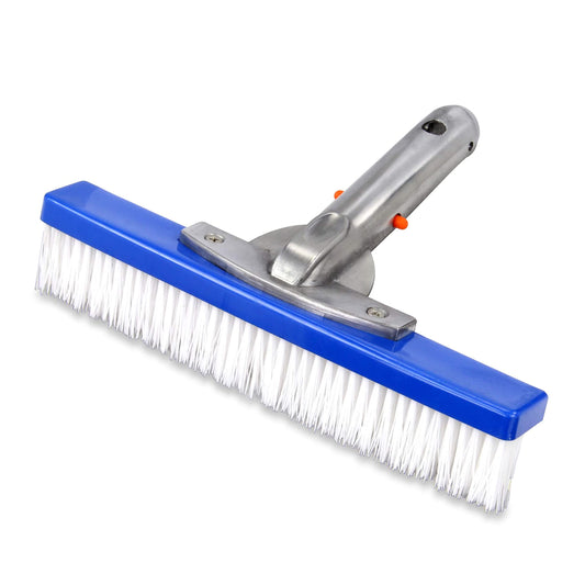 PIKES WALL BRUSH PLASTIC BRUSH WITH ALUMINIUM HANDLE WHITE & BLUE 10''/26CM PB07