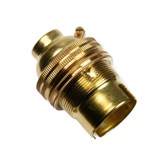 TW BULB HOLDER BATTEN BRASS STR ELE204 B22