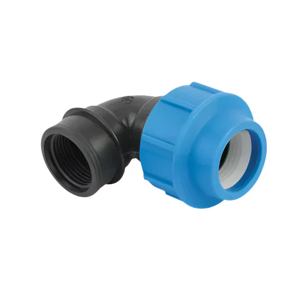 FLOTEK ELBOW FEMALE POLY COMPRESSIONRESSION 50MM