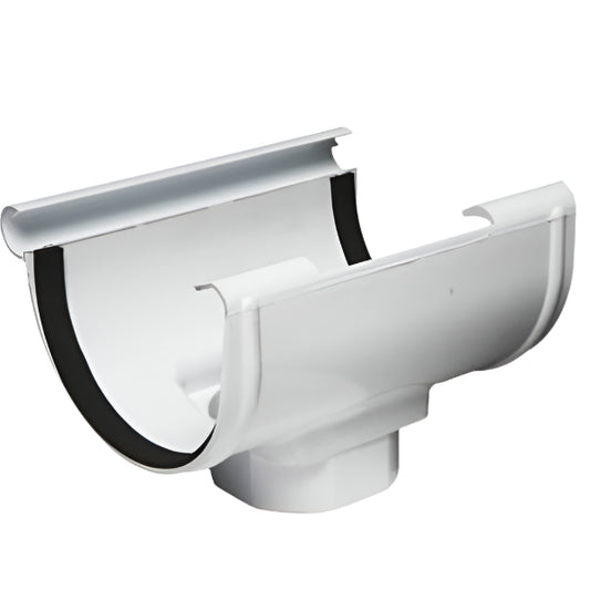 GUTTER OUTLET PVC 80MMX125MM