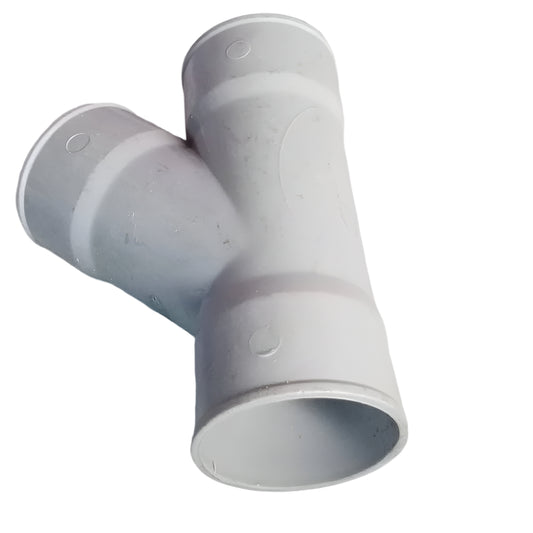 FLOTEK Y JUNCTION PLAIN PVC 50MM