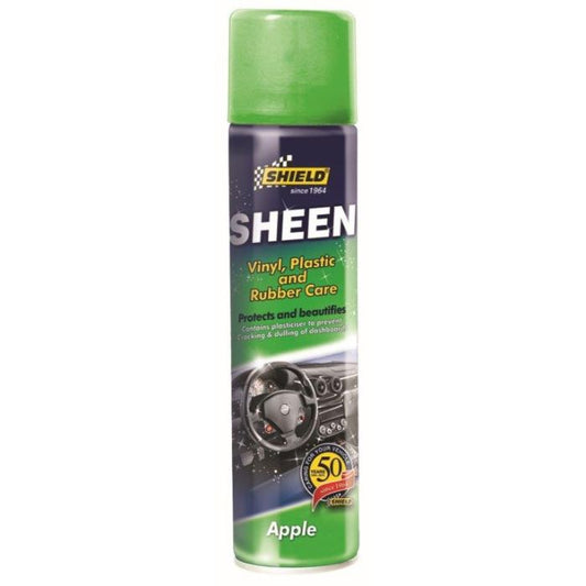 SHIELD VINYL PLASTIC & RUBBER CARE APPLE 300ML SH10