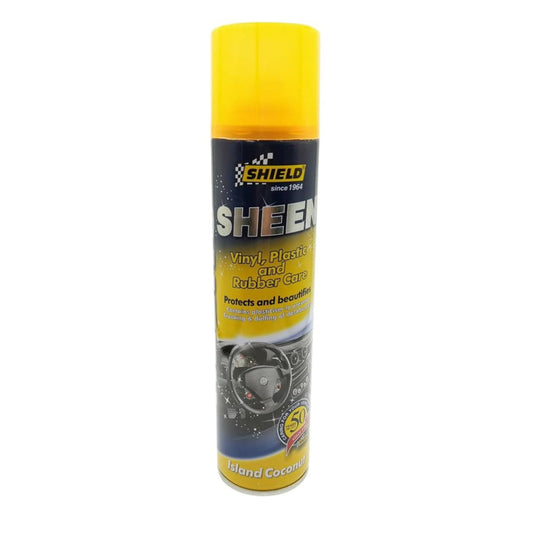 SHIELD VINYL PLASTIC & RUBBER CARE COCONUT 300ML SH240